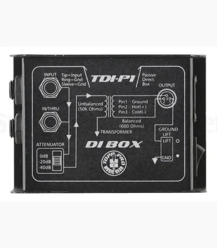 caja-directa-tdi-p1 CAJA DIRECTA PASIVA TOPP PRO TDI-P1 - Imagen 1