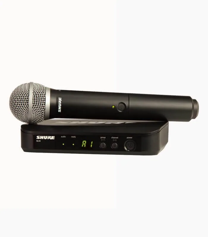 microfono-blx24-pga58 MICROFONO SHURE BLX24/PG58K - Imagen 1