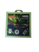 CUERDAS PARA BAJO COLORFUL DE 4   A609C