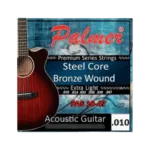 SET DE CUERDAS PARA GUITARRA ELECTROACÚSTICA   PAS10-47