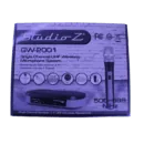 SISTEMA DE MICRÓFONO INALÁMBRICO UHF GW 2001 - Imagen 3
