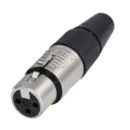 CONECTOR XLR HEMBRA RC3F