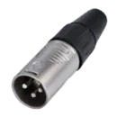 CONECTOR XLR MACHO RC3M